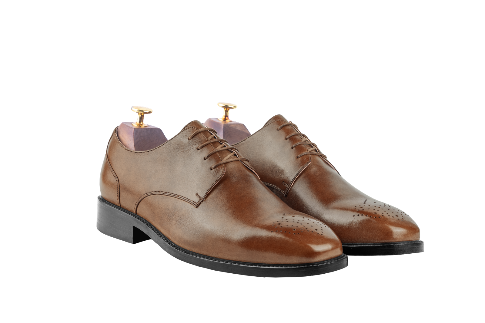 Brown colour for The Danube (Full Brogue) (Lagos Last)
