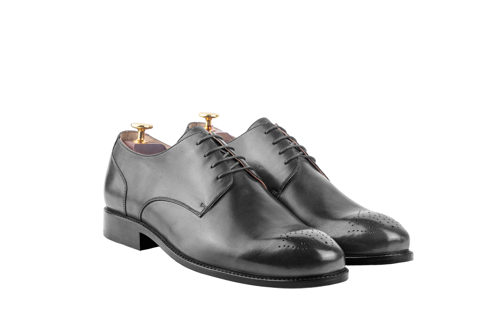Black colour for The Danube (Full Brogue) (Jaipur Last)