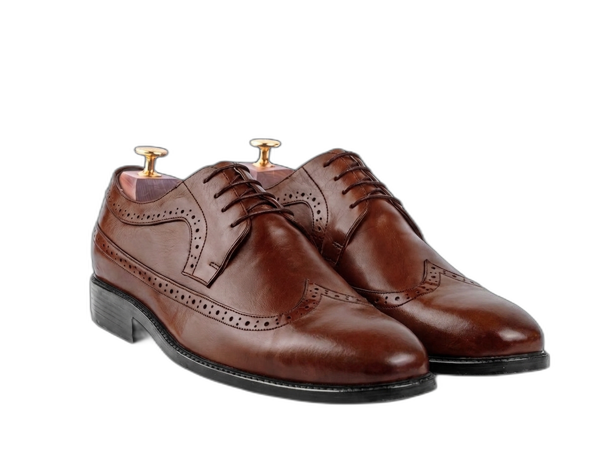 Dark Brown colour for The Mekong Lo (Quarter Brogue) (Lagos Last)