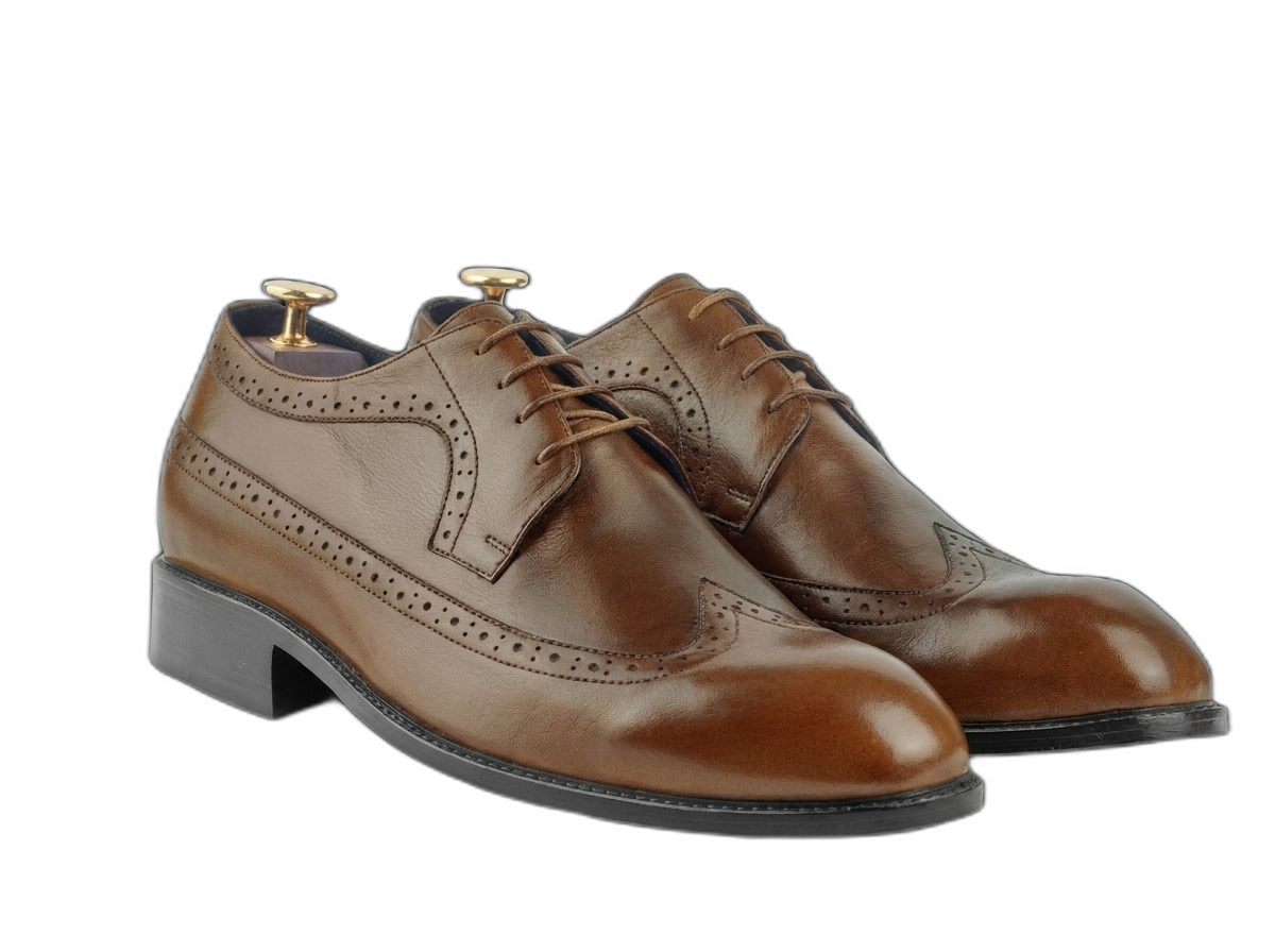 Brown colour for The Mekong Lo (Quarter Brogue) (Kochi Last)