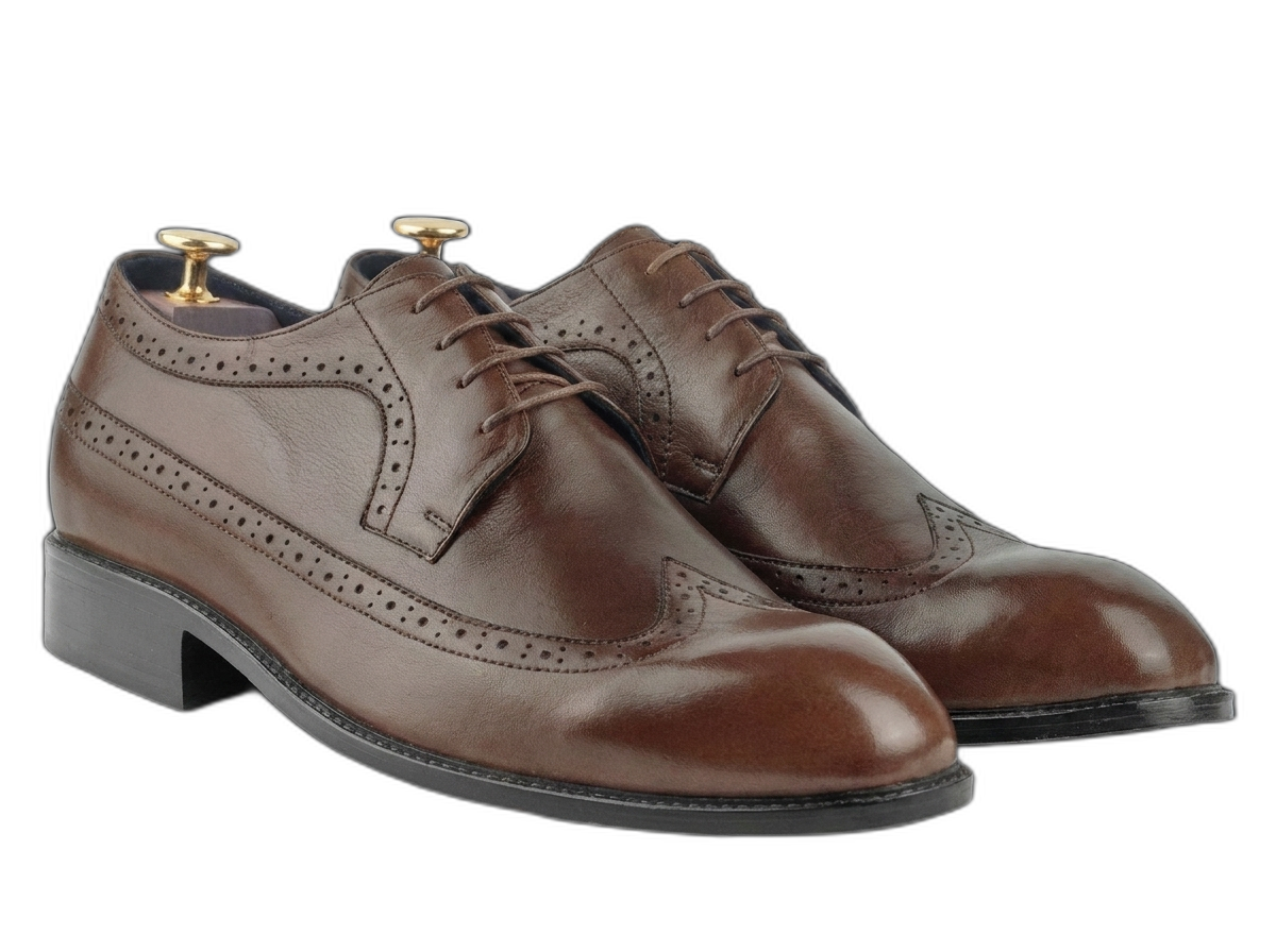Dark Brown colour for The Mekong Lo (Quarter Brogue) (Kochi Last)